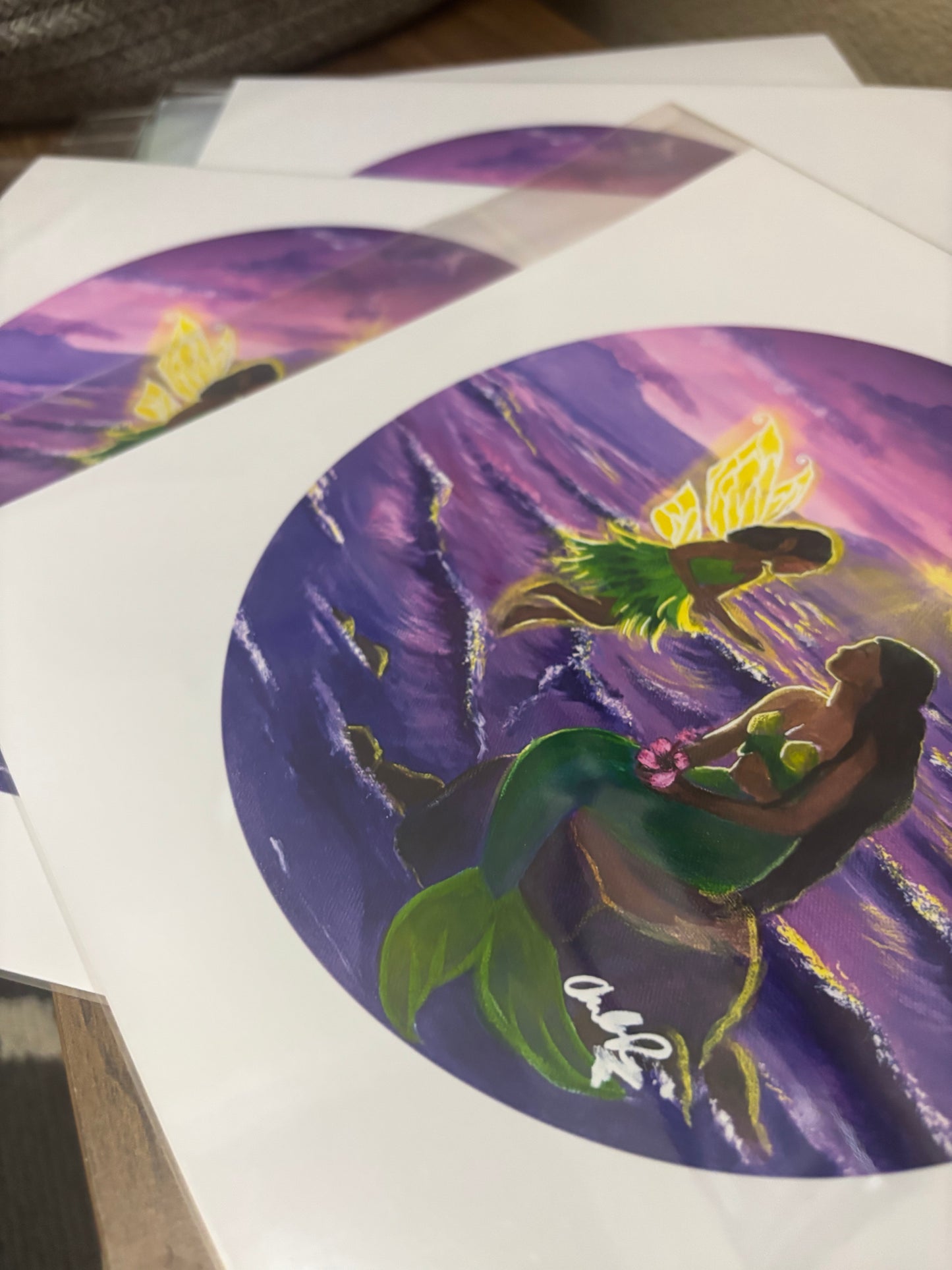 Whispers at Sunset Print