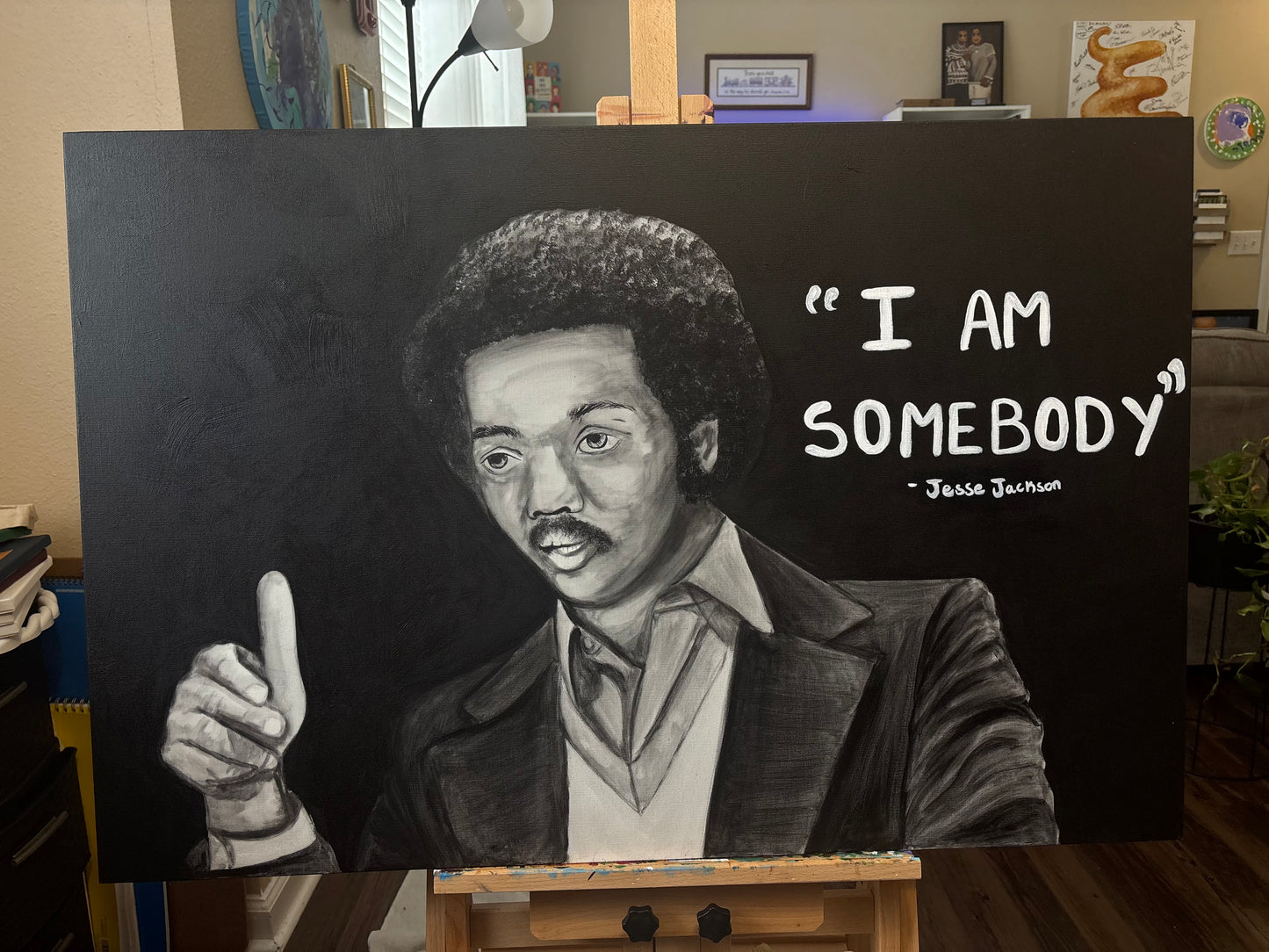 Jesse Jackson Portrait