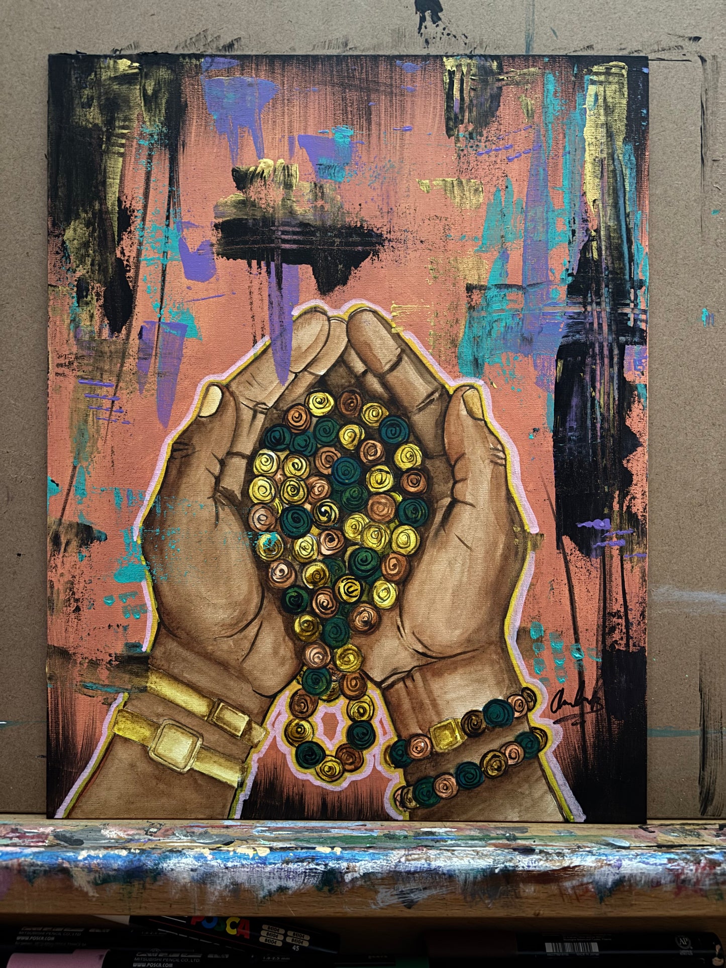 "His Smile" Art Print