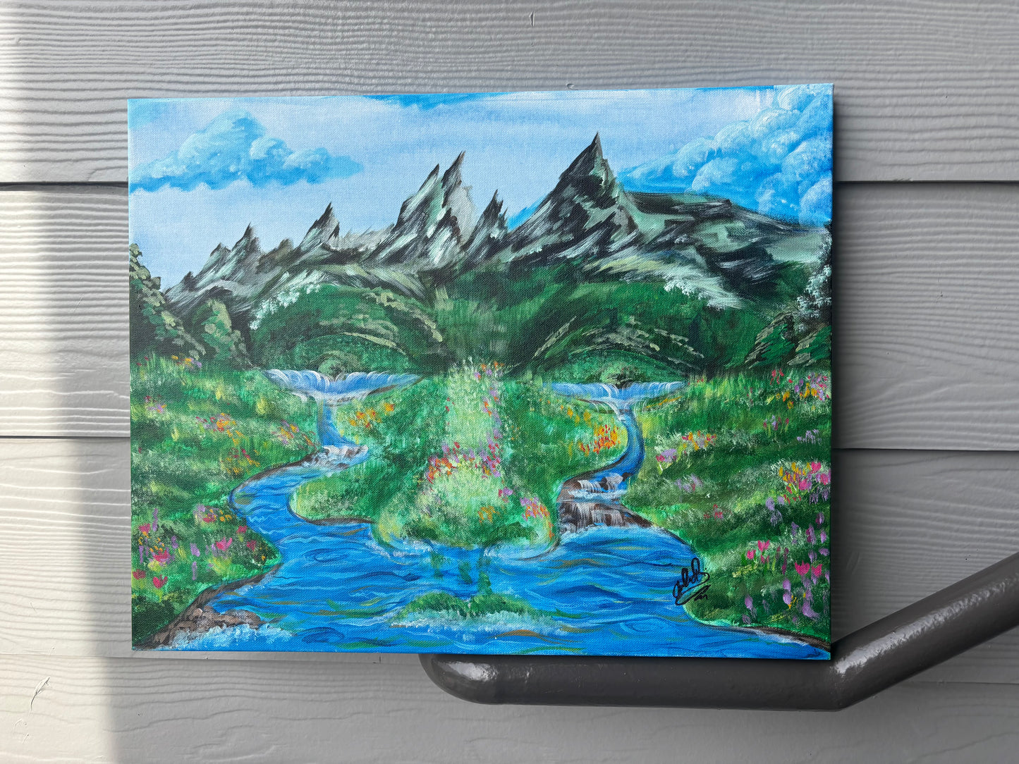 "Mother's Tears" Original Acrylic Painting