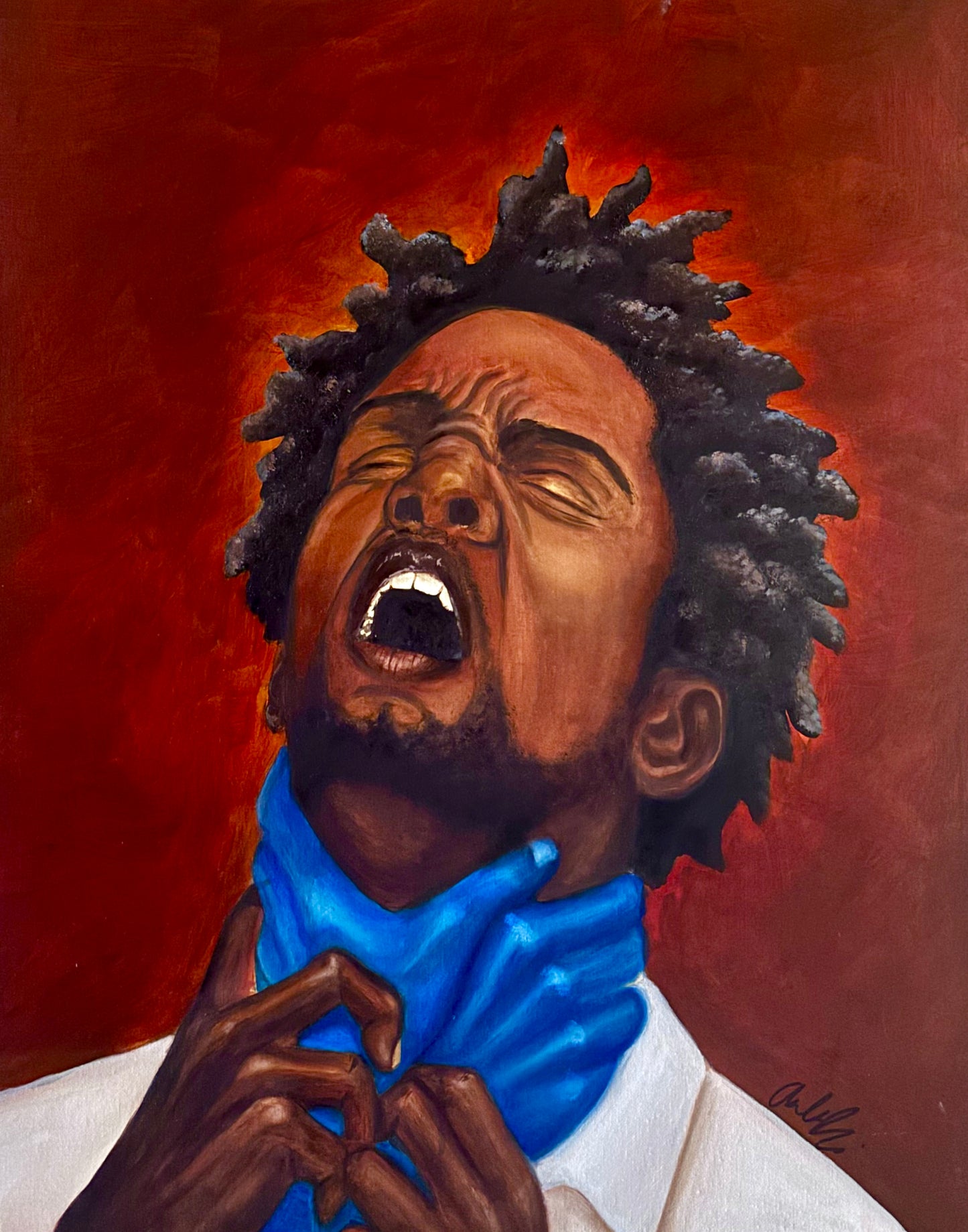 "Anxiety" Art Print