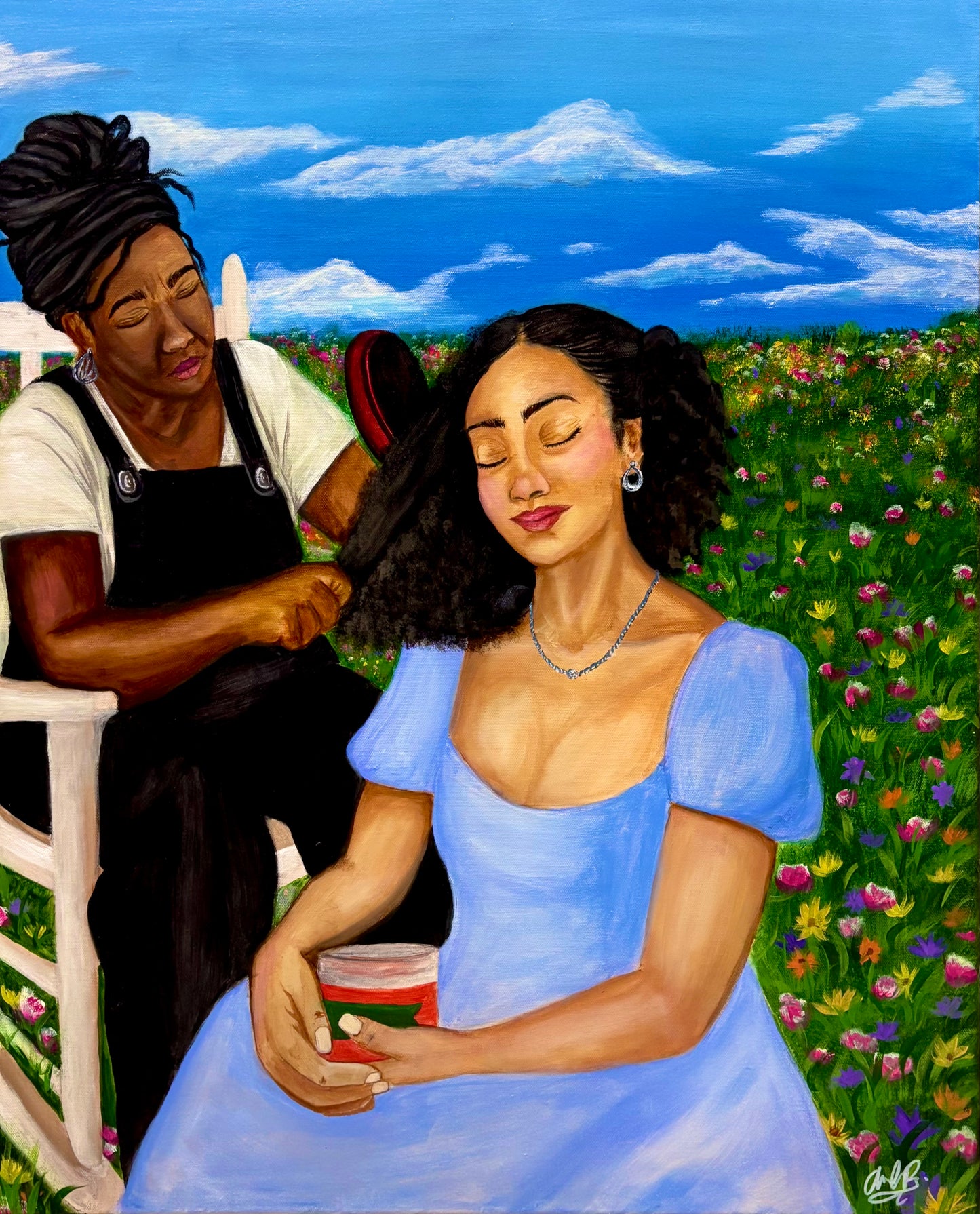 "Sunday Morning" Art Print