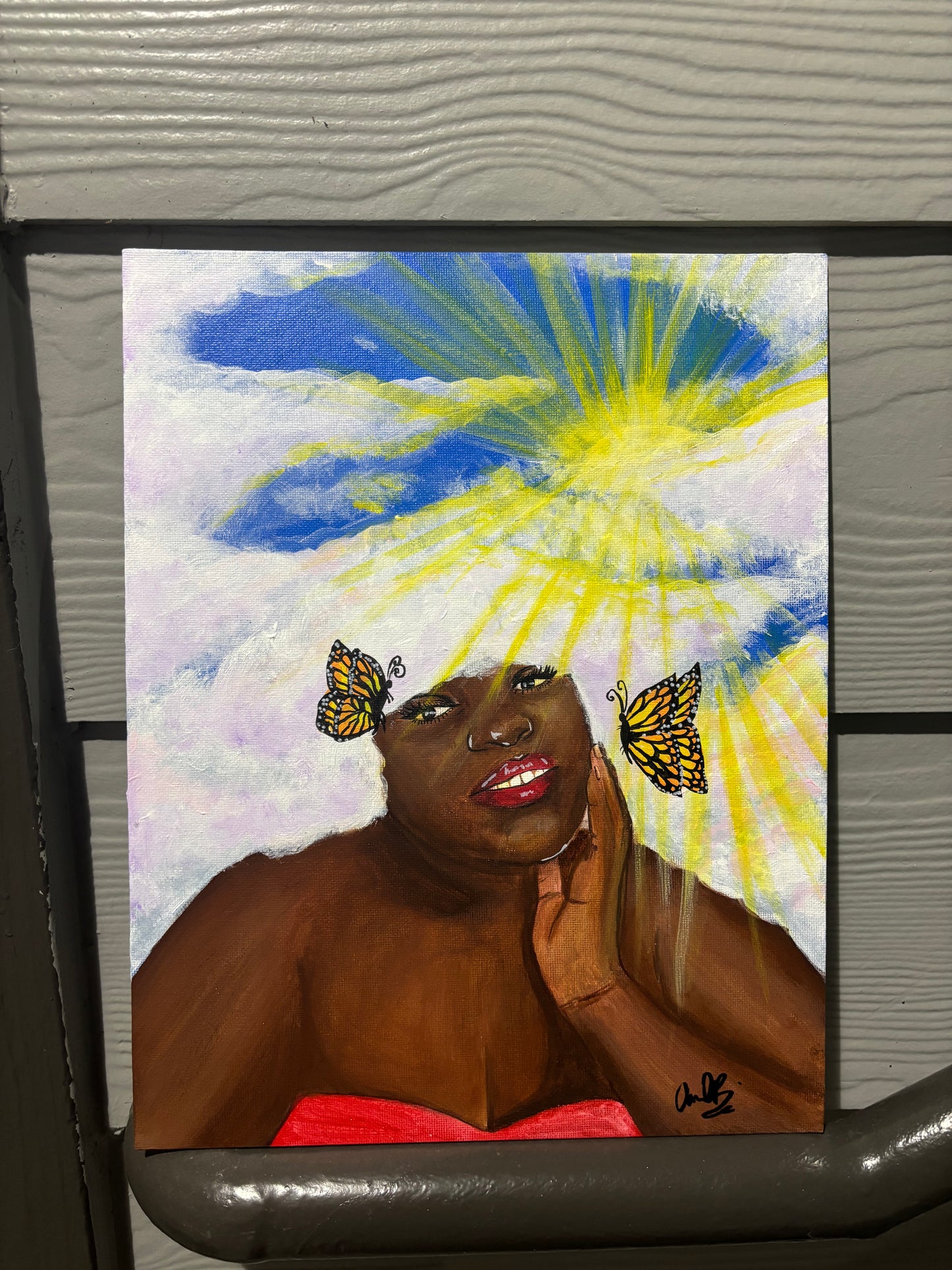 "Daydreaming" Original Painting