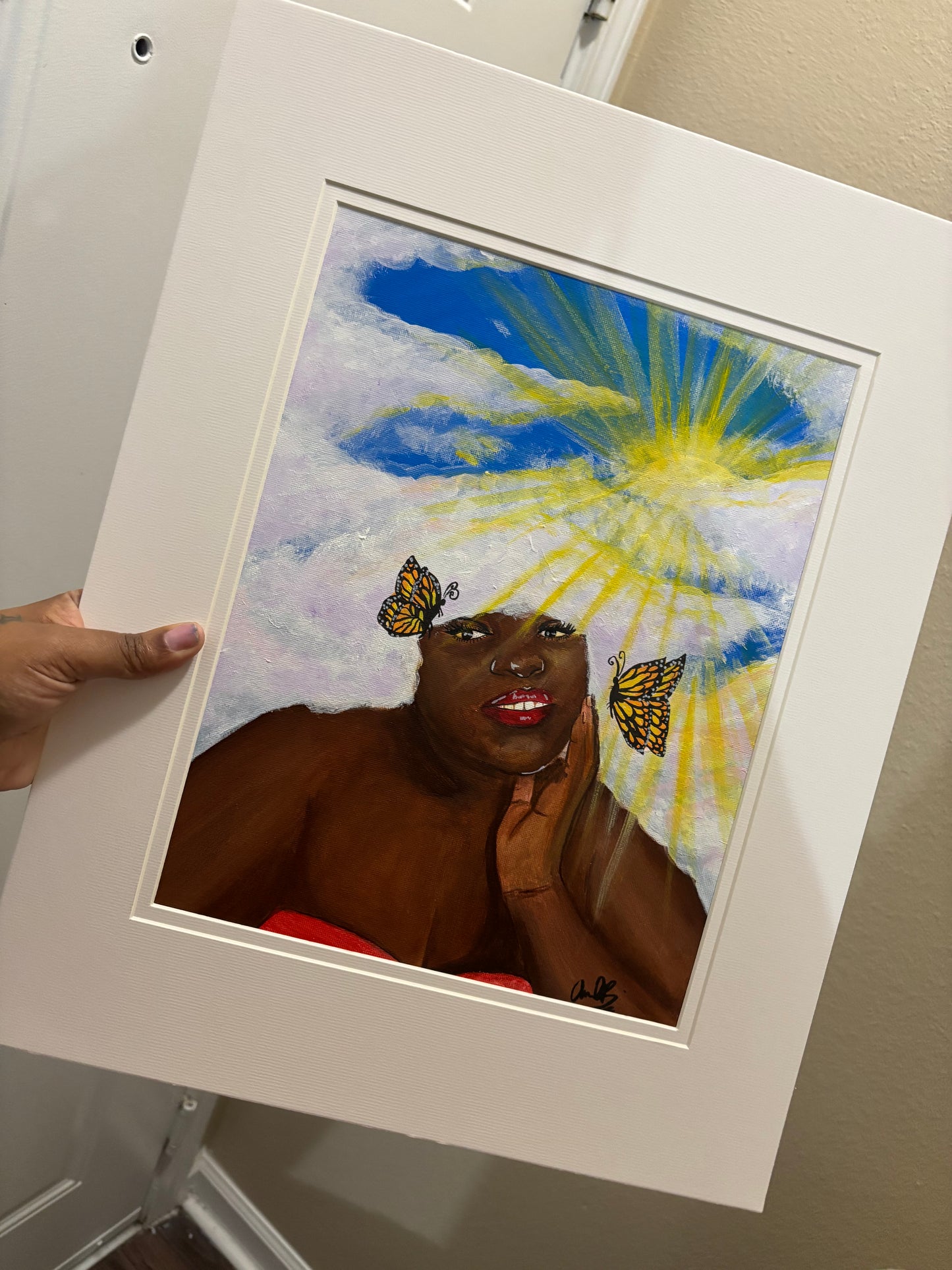 "Daydreaming" Original Painting