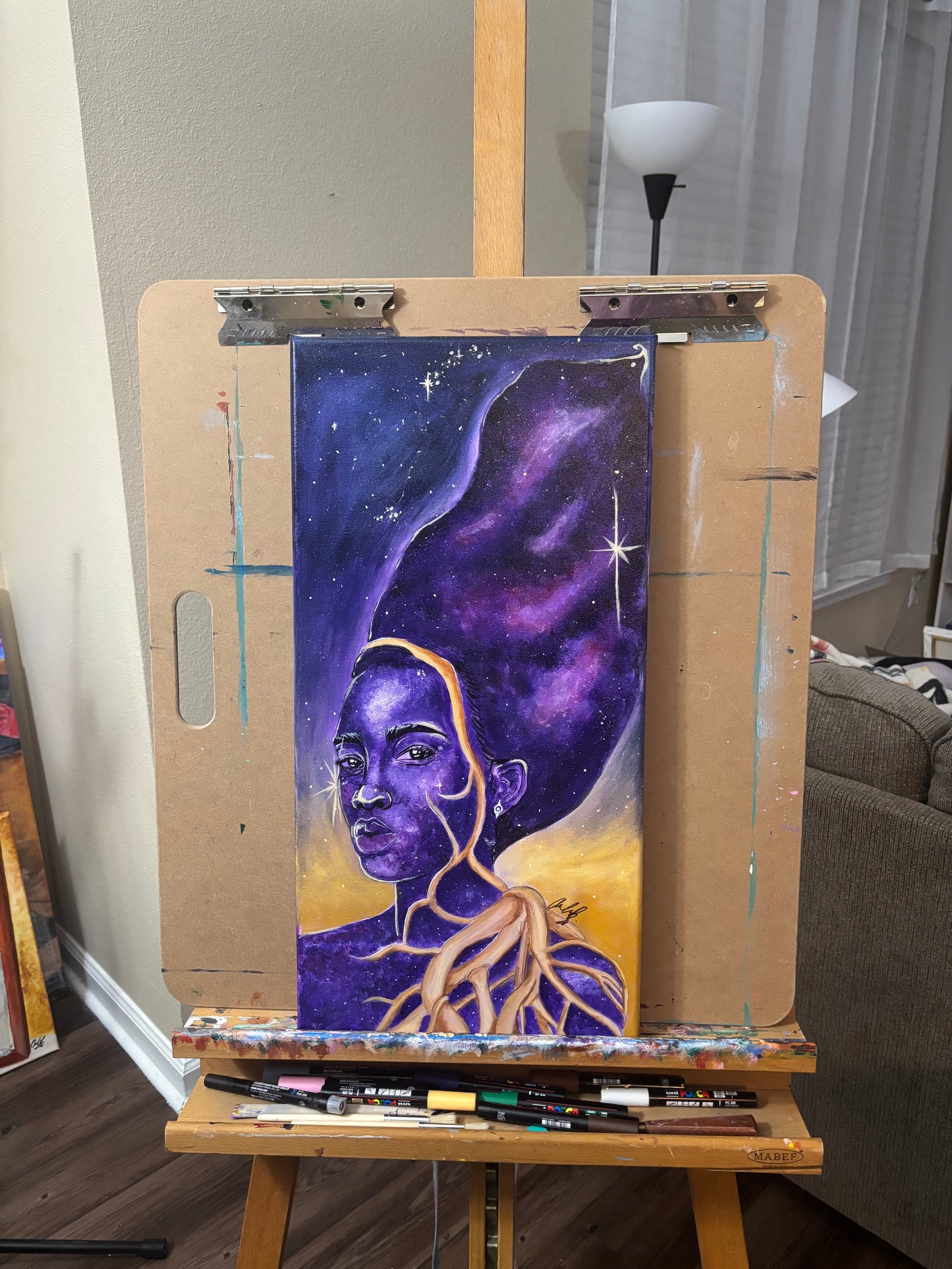 "Devine By Design" Original Acrylic Painting