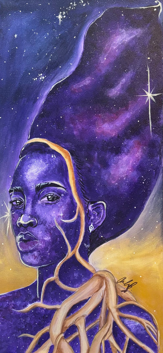 "Devine By Design" Original Acrylic Painting